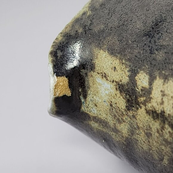 Vintage Stoneware Pitcher One Of a Kind Made and Signed By Linda Smith - Picture 12 of 12